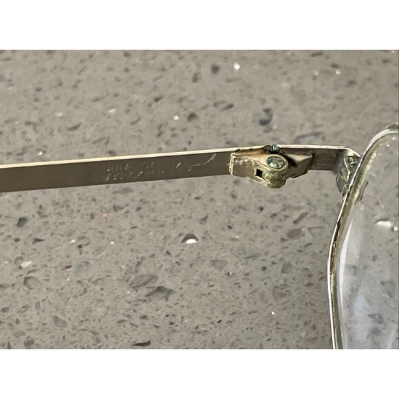 Vintage Universal Eyeglass Frames ONLY 1/30 10K RGP Silver 145 Full rim - Picture 9 of 13